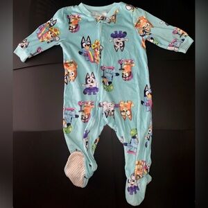 18 Month Bluey Footy Pajamas